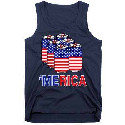 Merica Beer Pack Tank Top