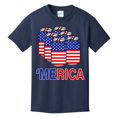 Merica Beer Pack Kids T-Shirt