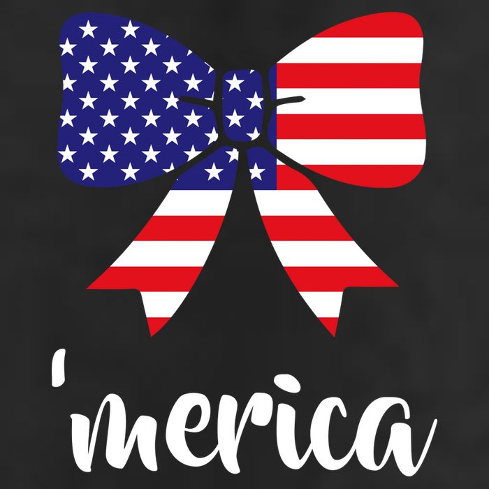 Merica Bow Tie USA Flag Adult Drive Performance Visor
