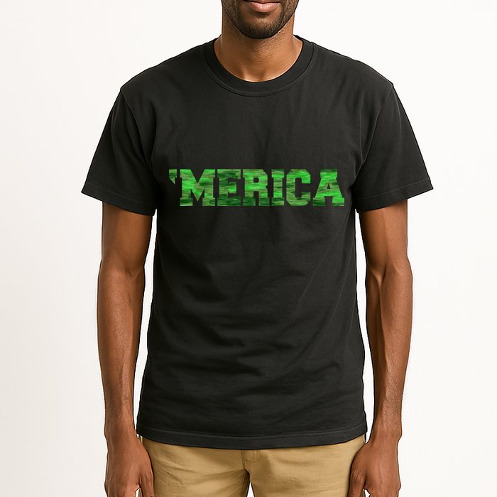 Merica Camo Logo Tall T-Shirt