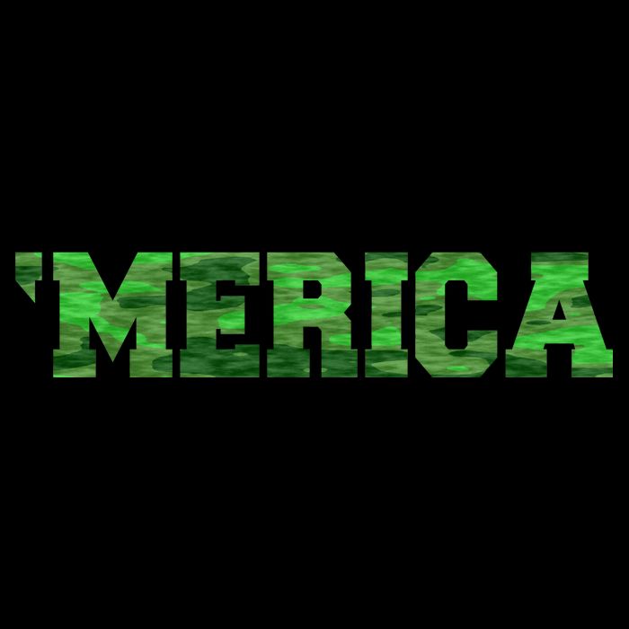 Merica Camo Logo 16 in Basic Backpack