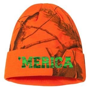 Merica Camo Logo Kati Licensed 12" Camo Beanie