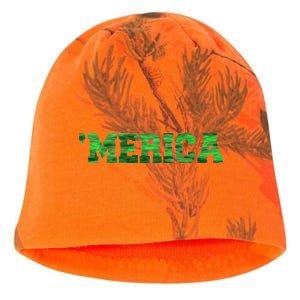 Merica Camo Logo Kati - Camo Knit Beanie