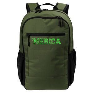 Merica Camo Logo Daily Commute Backpack