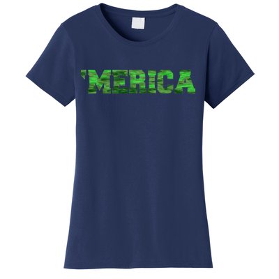 Merica Camo Logo Women's T-Shirt