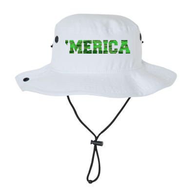 Merica Camo Logo Legacy Cool Fit Booney Bucket Hat