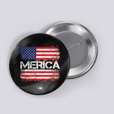 Merica Distressed Flag Button