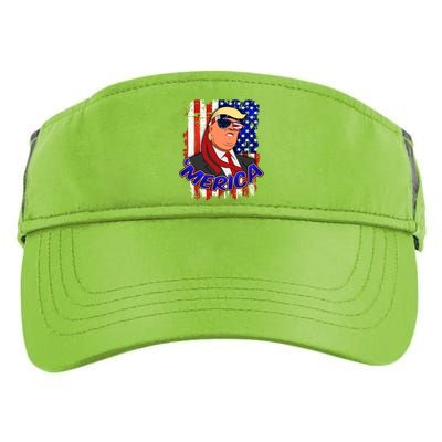 Merica Donald Trump Adult Drive Performance Visor