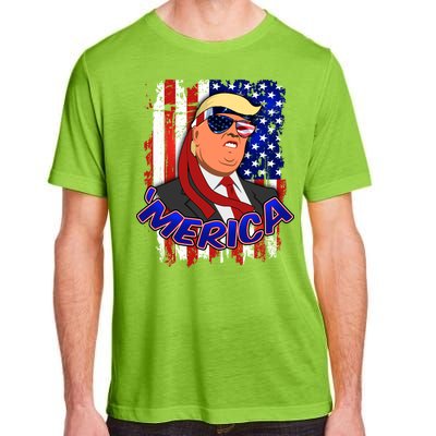 Merica Donald Trump Adult ChromaSoft Performance T-Shirt