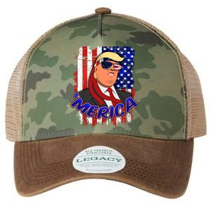 Merica Donald Trump Legacy Tie Dye Trucker Hat