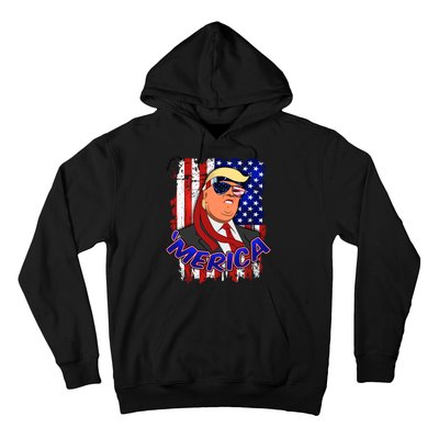 Merica Donald Trump Hoodie