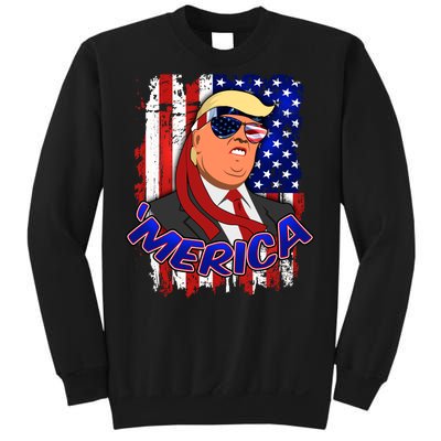 Merica Donald Trump Sweatshirt