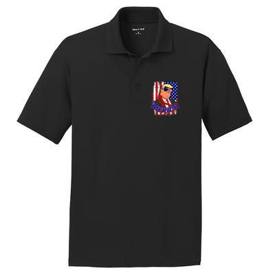 Merica Donald Trump PosiCharge RacerMesh Polo