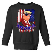 Merica Donald Trump Toddler Sweatshirt