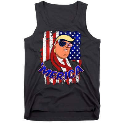 Merica Donald Trump Tank Top