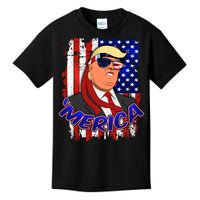 Merica Donald Trump Kids T-Shirt