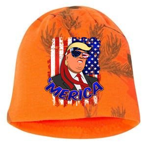 Merica Donald Trump Kati - Camo Knit Beanie