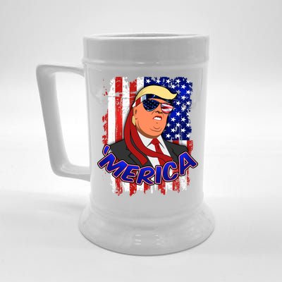 Merica Donald Trump Beer Stein