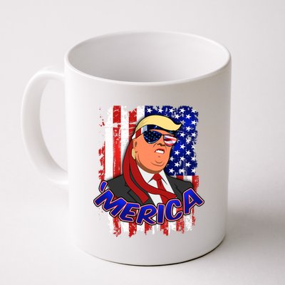 Merica Donald Trump Coffee Mug