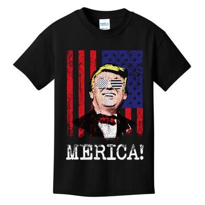 Merica Donald Trump USA Kids T-Shirt
