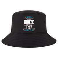 Merica Drinkin' Booze And Refusin' To Lose Cool Comfort Performance Bucket Hat