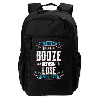 Merica Drinkin' Booze And Refusin' To Lose Backpack