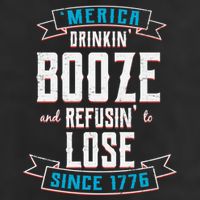 Merica Drinkin' Booze And Refusin' To Lose Trucker Hat