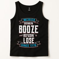 Merica Drinkin' Booze And Refusin' To Lose Tank Top