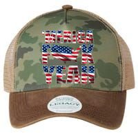 Merica Fck Yeah Legacy Tie Dye Trucker Hat