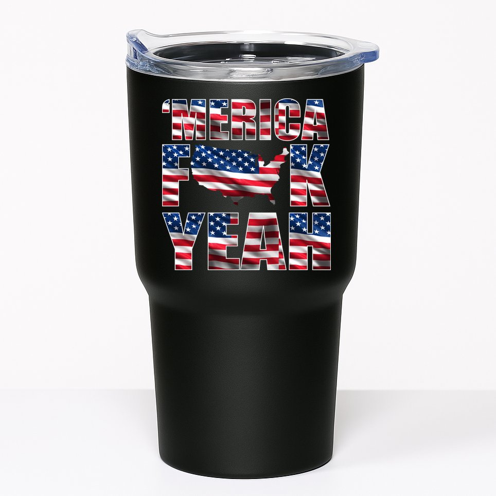 Merica Fck Yeah Tumbler