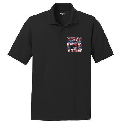 Merica Fck Yeah PosiCharge RacerMesh Polo