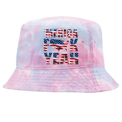 Merica Fck Yeah Tie-Dyed Bucket Hat