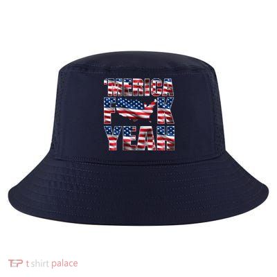Merica Fck Yeah Cool Comfort Performance Bucket Hat