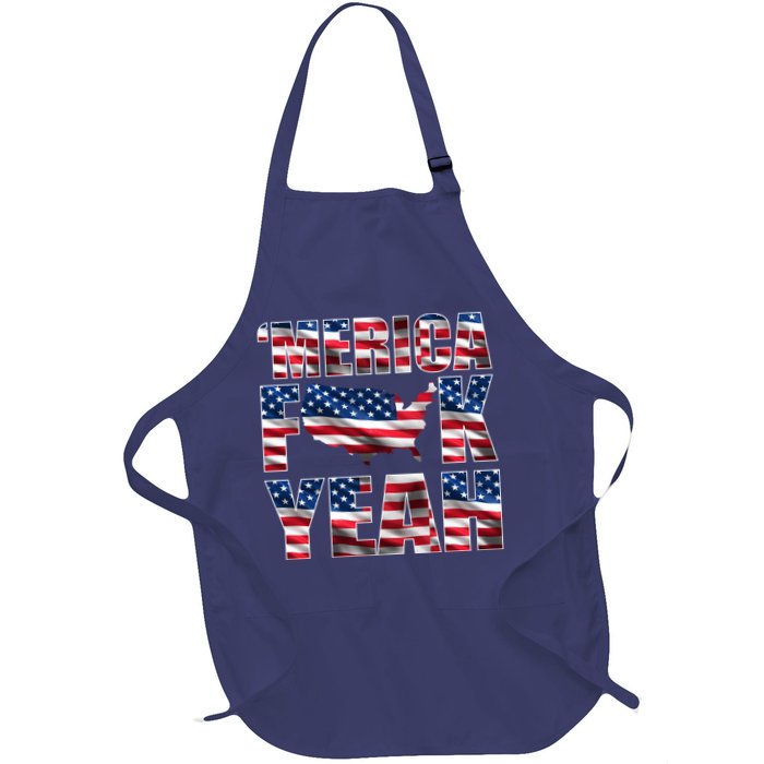 Merica Fck Yeah Apron