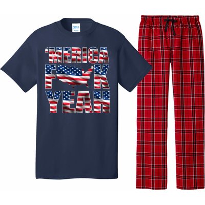 Merica Fck Yeah Pajama Set