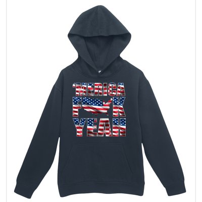 Merica Fck Yeah Urban Pullover Hoodie