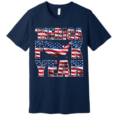 Merica Fck Yeah Premium T-Shirt