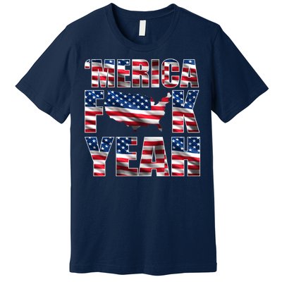 Merica Fck Yeah Premium T-Shirt