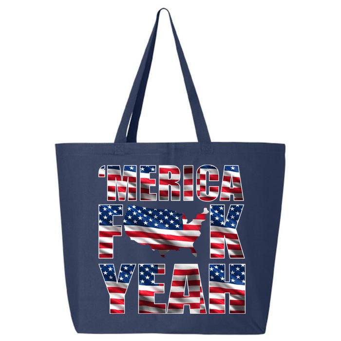 Merica Fck Yeah 25L Jumbo Tote