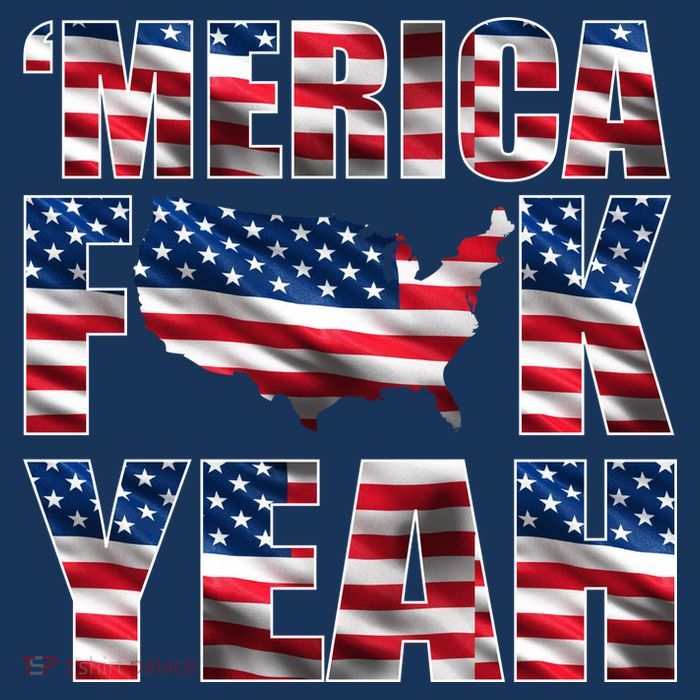 Merica Fck Yeah 25L Jumbo Tote