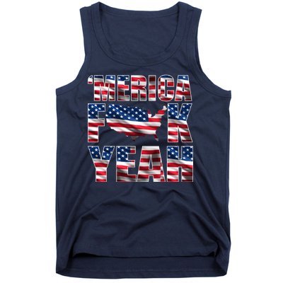 Merica Fck Yeah Tank Top