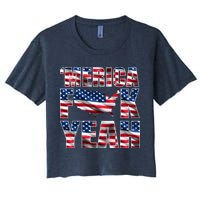Merica Fck Yeah Crop Top