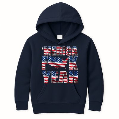 Merica Fck Yeah Kids Hoodie