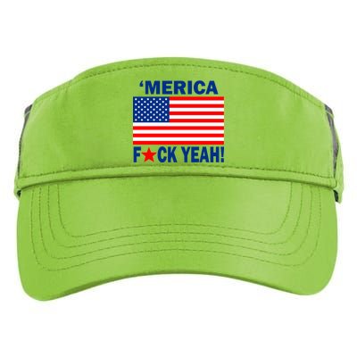 Merica F*ck Yeah! USA Adult Drive Performance Visor