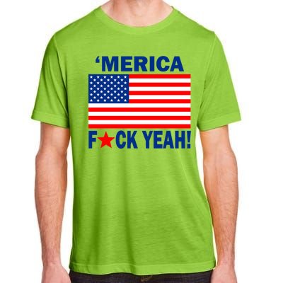 Merica F*ck Yeah! USA Adult ChromaSoft Performance T-Shirt