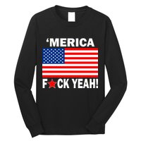 Merica F*ck Yeah! USA Long Sleeve Shirt