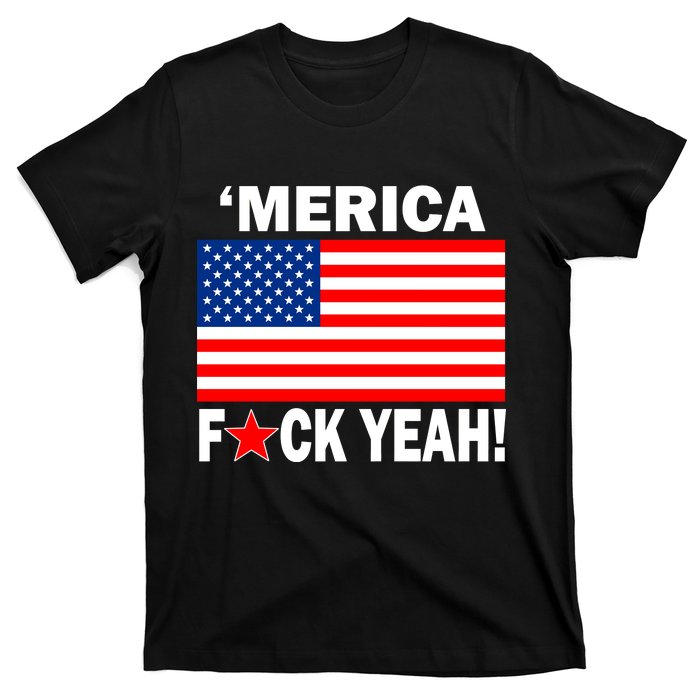 Merica F*ck Yeah! USA T-Shirt