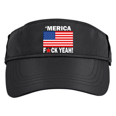 Merica F*ck Yeah! USA Adult Drive Performance Visor