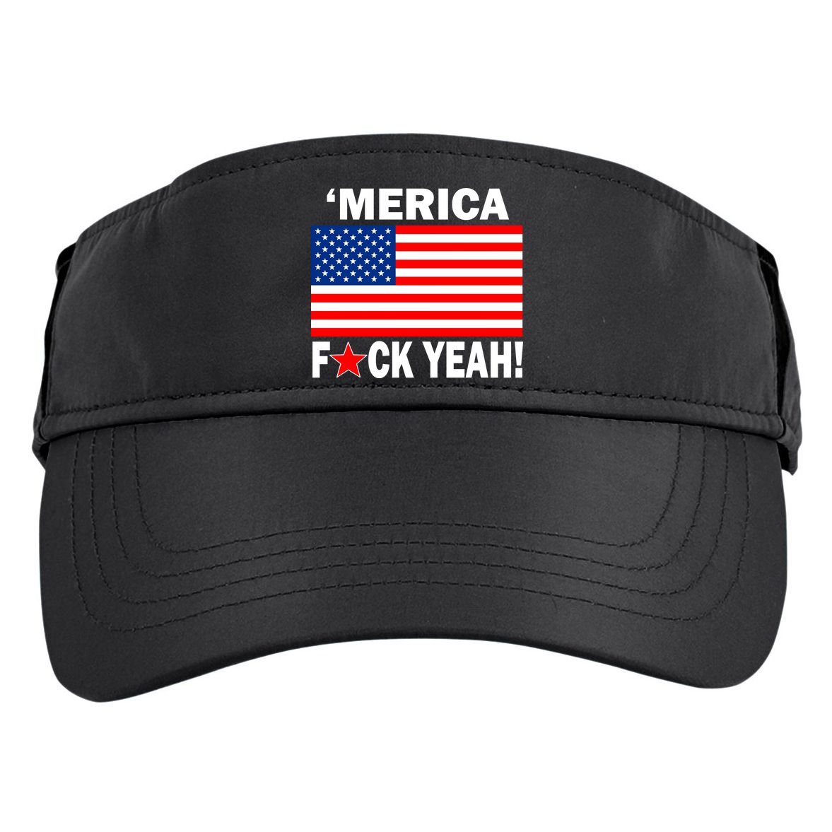 Merica F*ck Yeah! USA Adult Drive Performance Visor