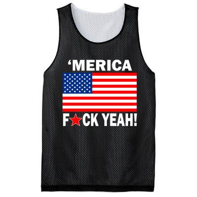 Merica F*ck Yeah! USA Mesh Reversible Basketball Jersey Tank